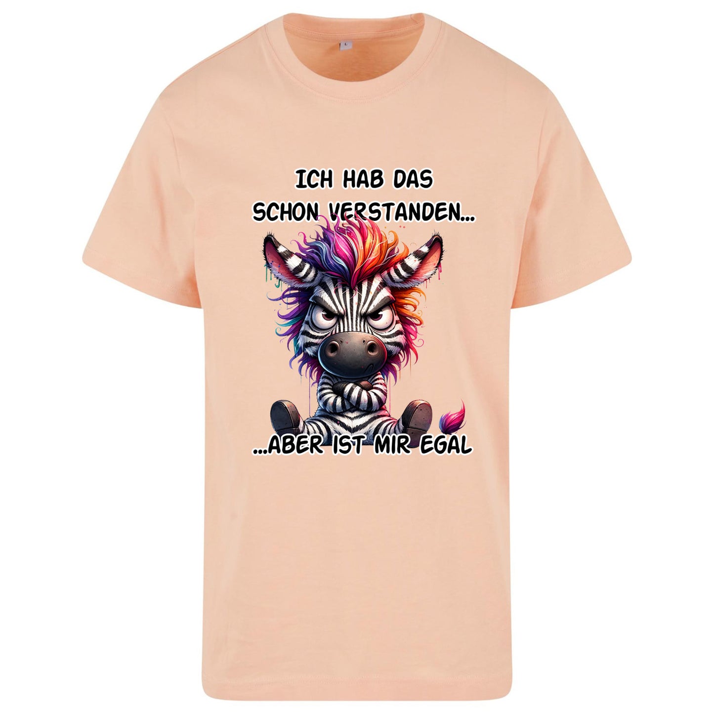 T-Shirt Shirt - Ich hab das schon verstanden... Zebra