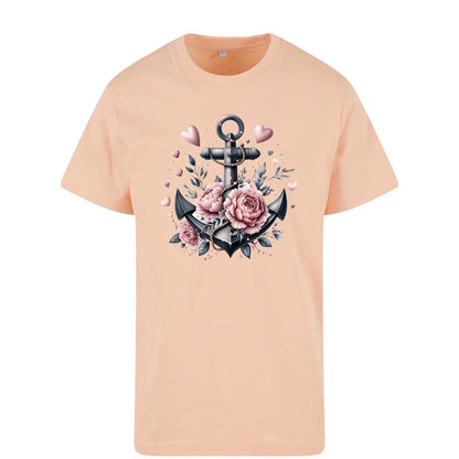T-Shirt Shirt - Anker Schwarz