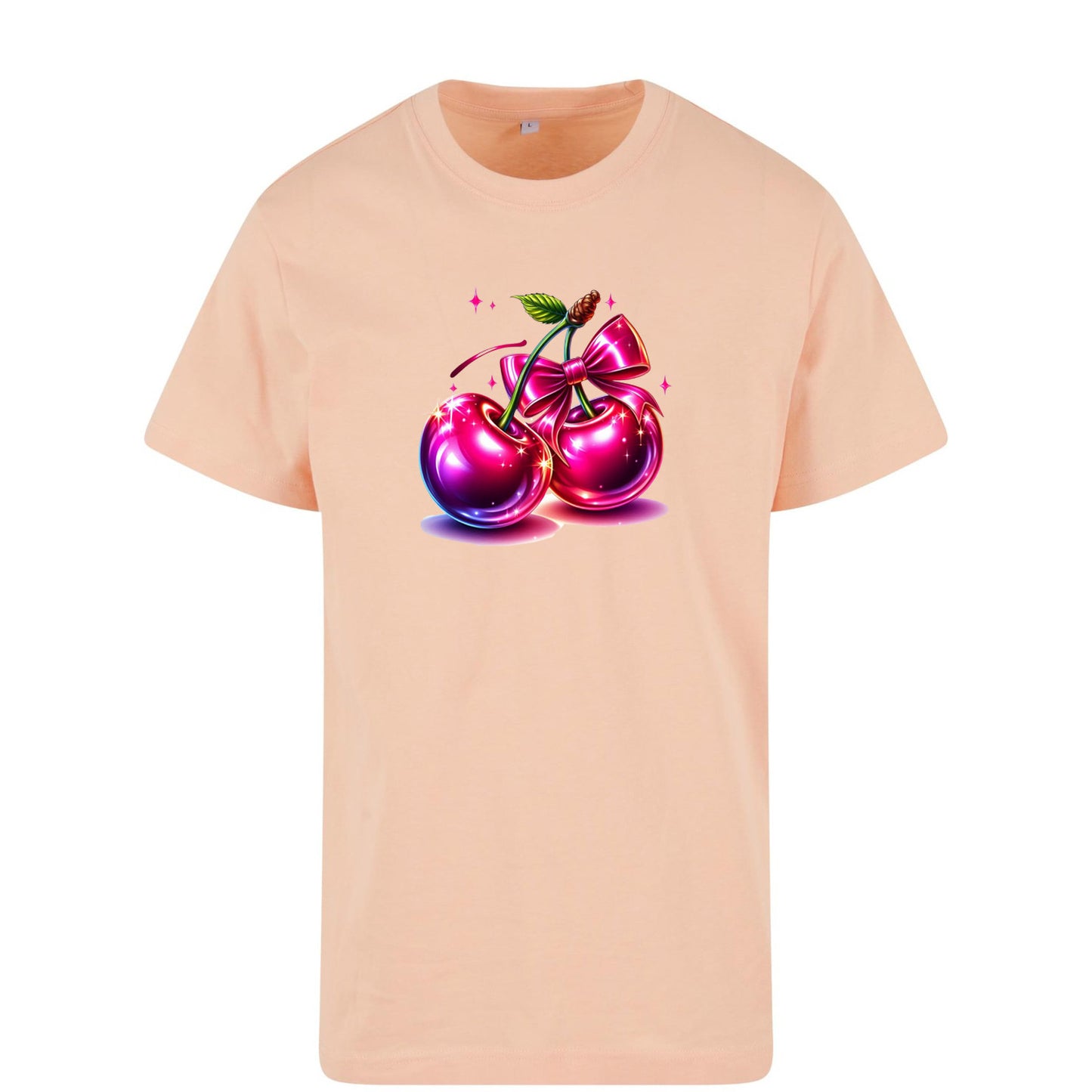 T-Shirt Shirt - Pink Cherry Kirsche