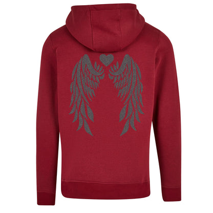 ZIP Hoodie -  Angel Wings - Druck Multicolor - verschiedene Farben zur Auswahl