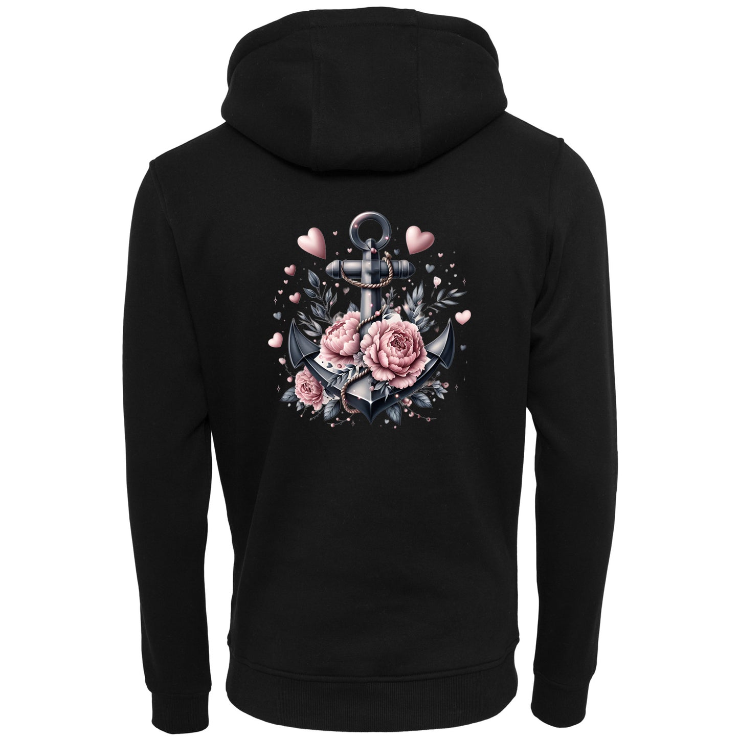 ZIP Hoodie - Anker Schwarz