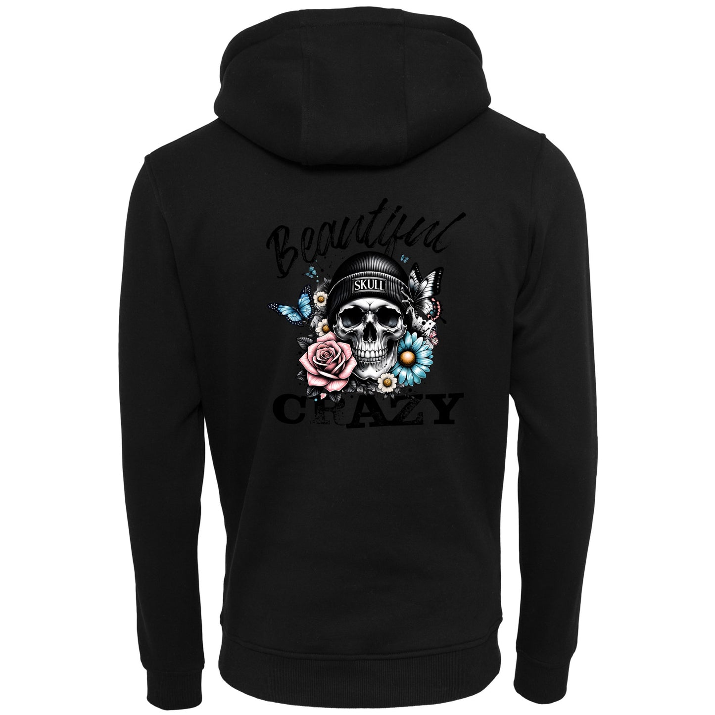 ZIP Hoodie - Beautiful Crazy Skull