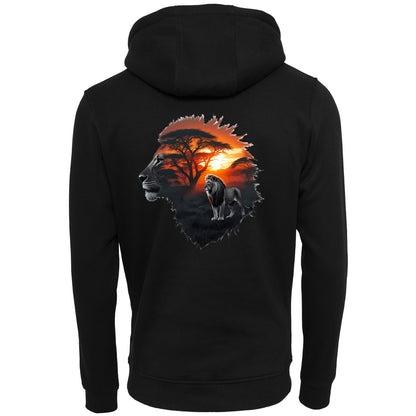 ZIP Hoodie - Löwe - Nicht aufgeben