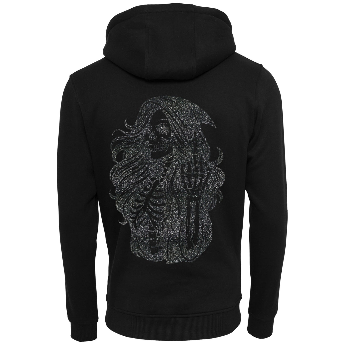 ZIP Hoodie - Skull Woman Mittelfinger