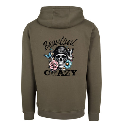 ZIP Hoodie - Beautiful Crazy Skull