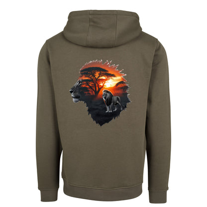 ZIP Hoodie - Löwe - Nicht aufgeben