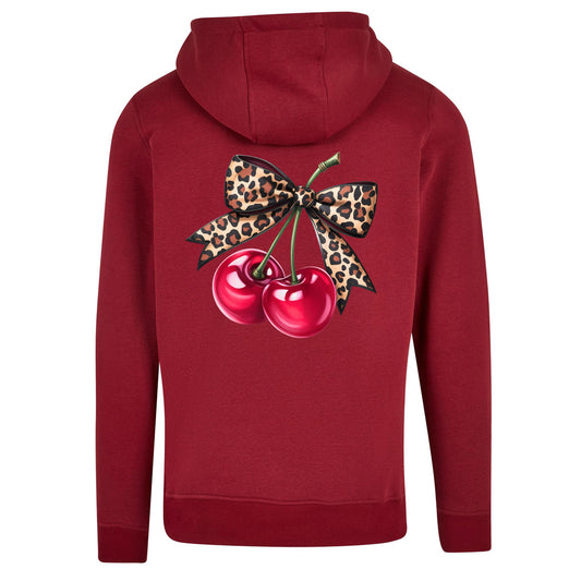 ZIP Hoodie - Hot Cherry