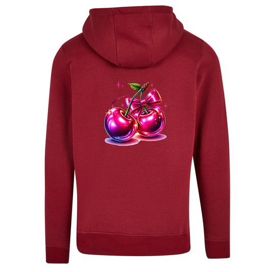 ZIP Hoodie - Pink Cherry Kirsche