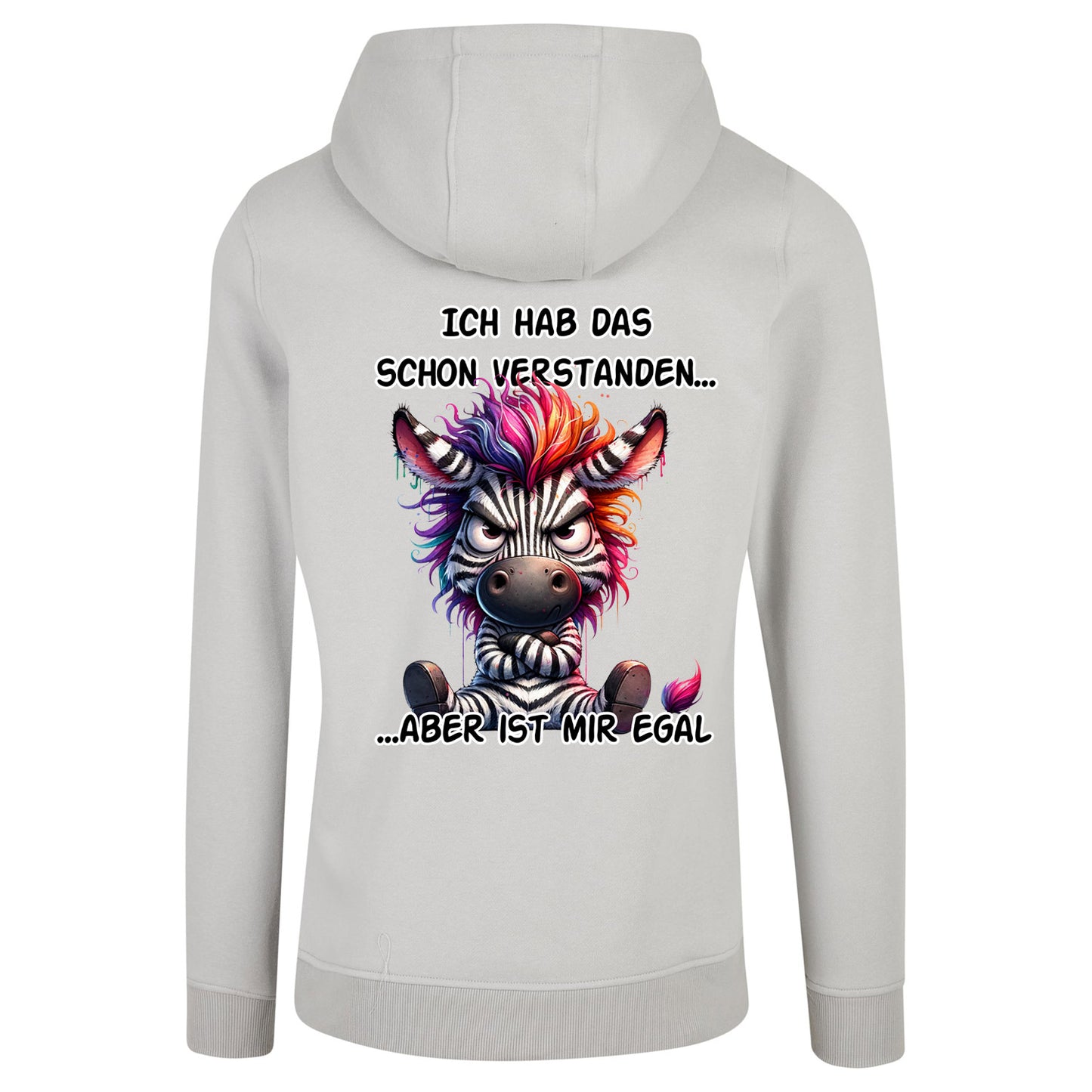 ZIP Hoodie - Ich hab das schon verstanden... Zebra
