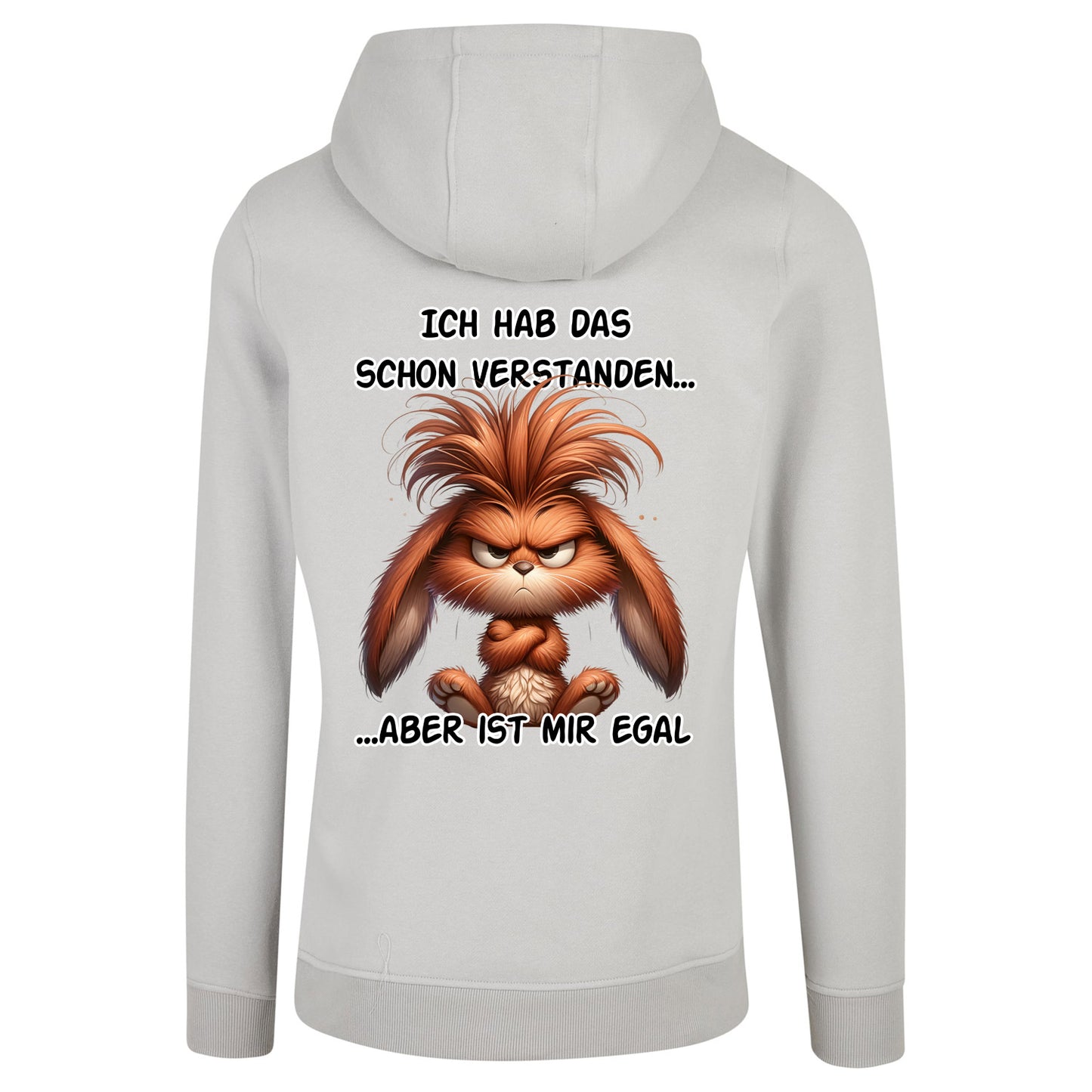 ZIP Hoodie - Ich hab das schon verstanden... Hase