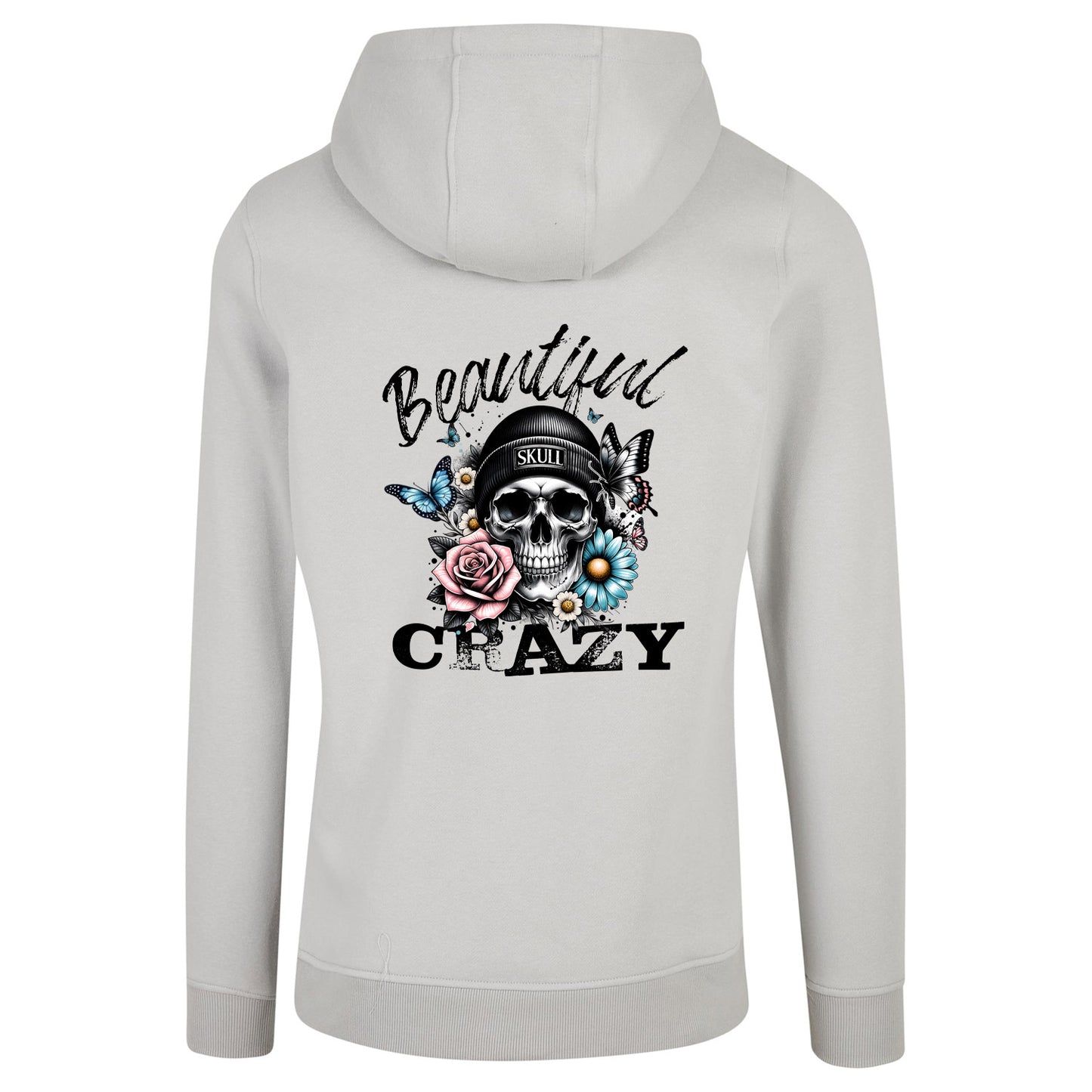 ZIP Hoodie - Beautiful Crazy Skull