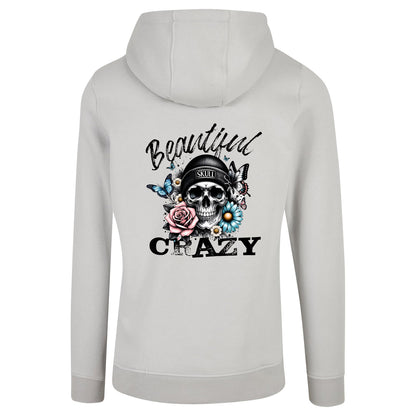 ZIP Hoodie - Beautiful Crazy Skull