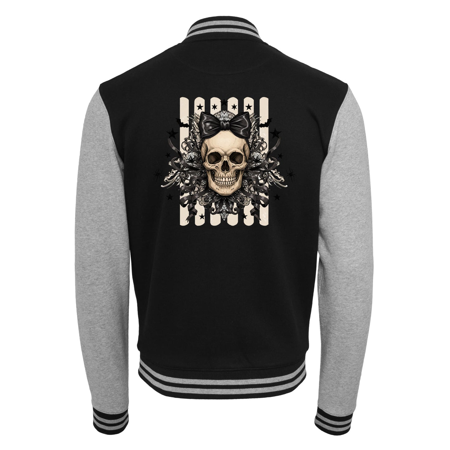Collage Jacke - Black Ribbon Skull