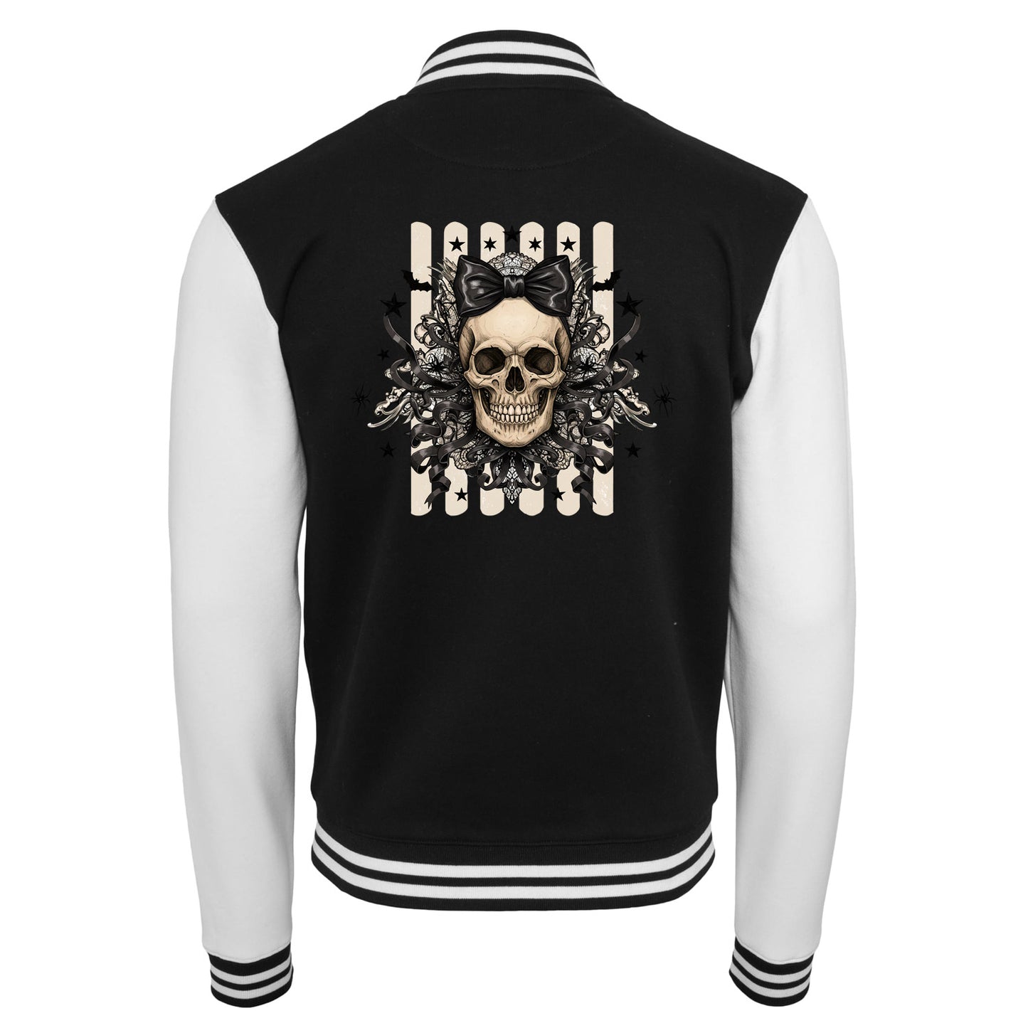 Collage Jacke - Black Ribbon Skull