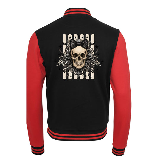 Collage Jacke - Black Ribbon Skull
