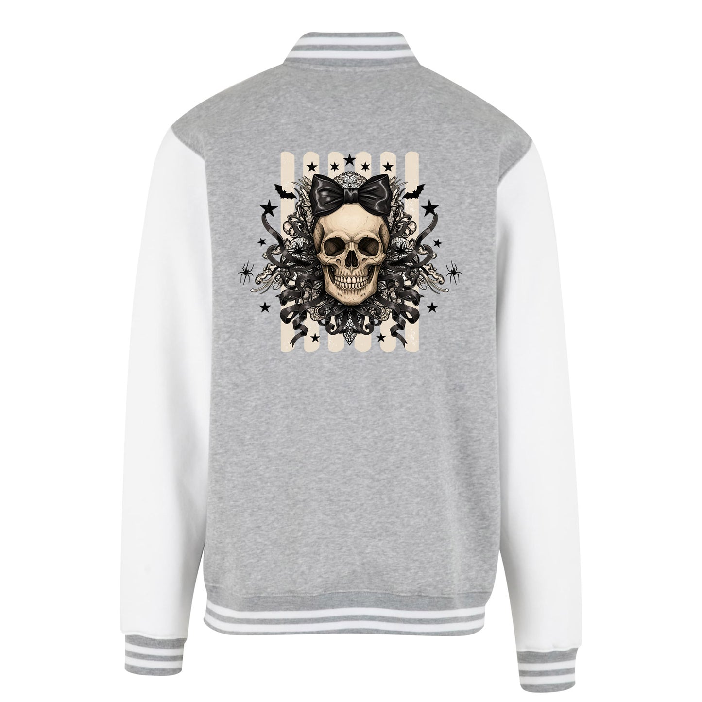 Collage Jacke - Black Ribbon Skull