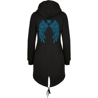 ZIP Parka Schwarz - Angel Wings