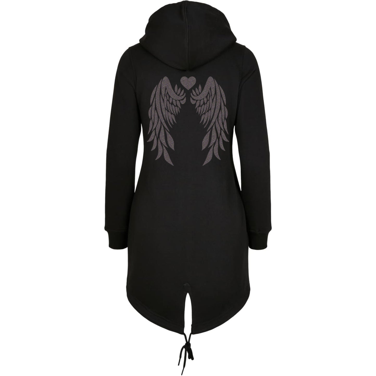 ZIP Parka Schwarz - Angel Wings