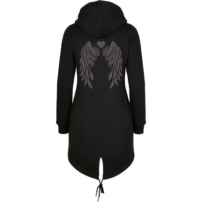ZIP Parka Schwarz - Angel Wings