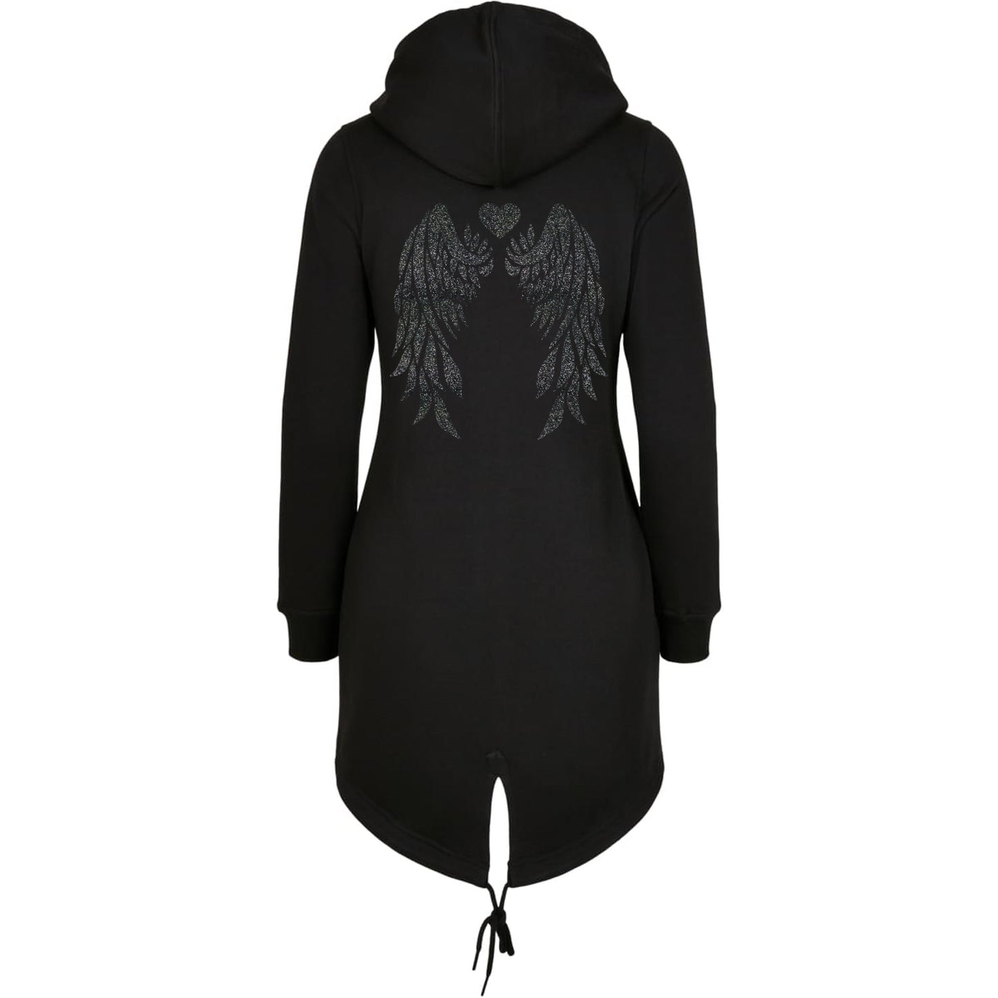 ZIP Parka Schwarz - Angel Wings