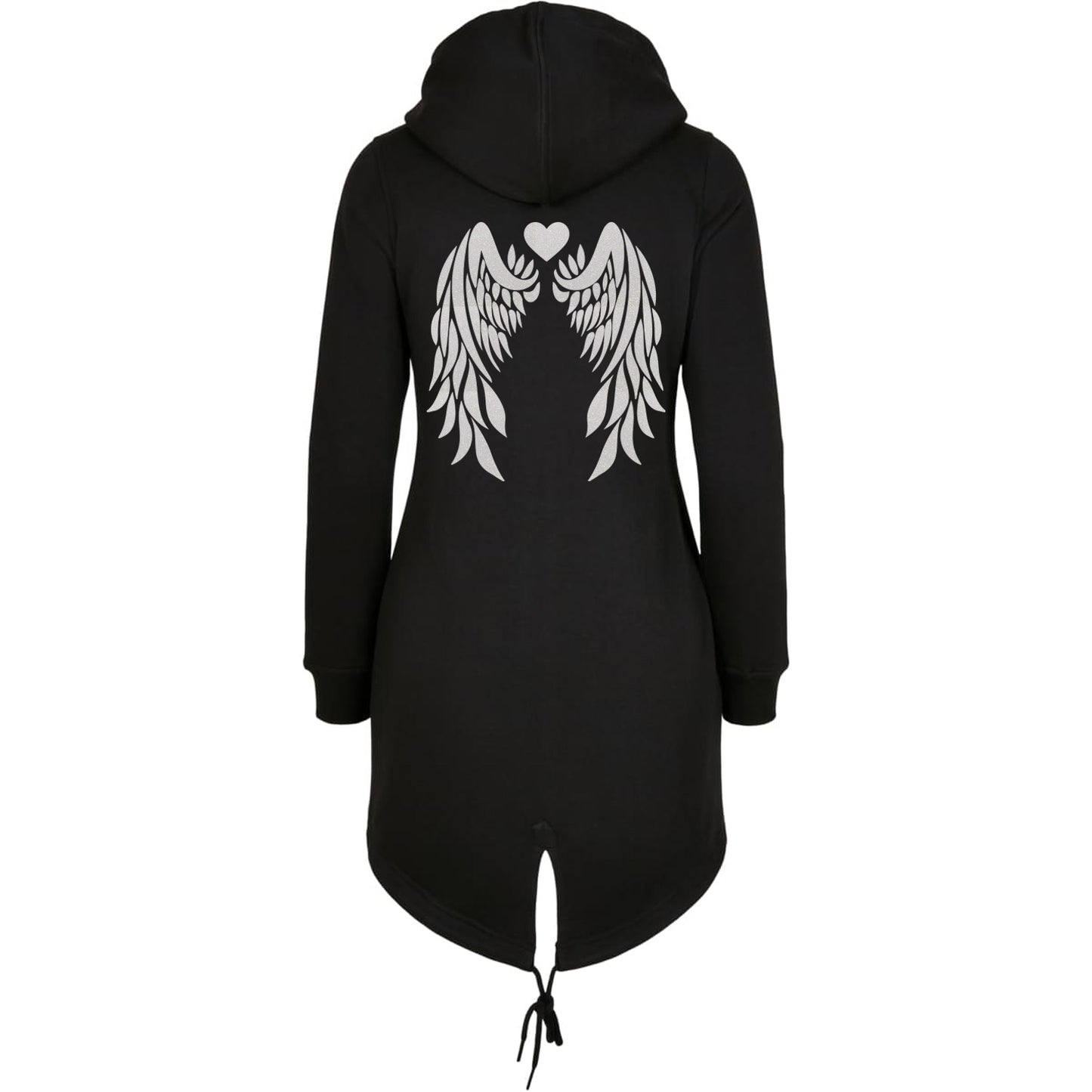ZIP Parka Schwarz - Angel Wings