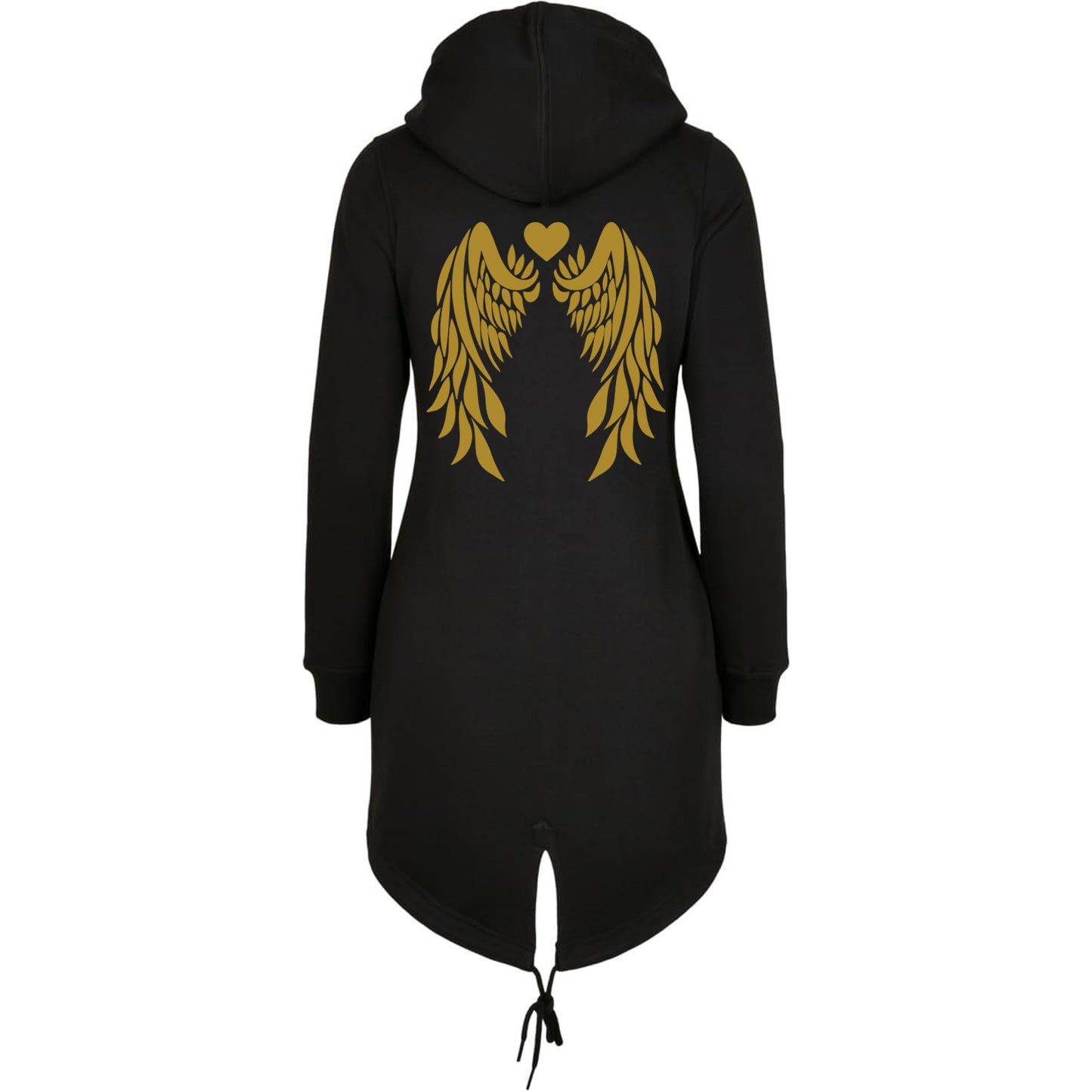 ZIP Parka Schwarz - Angel Wings