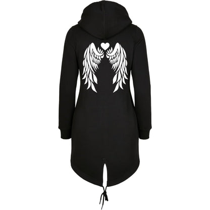 ZIP Parka Schwarz - Angel Wings