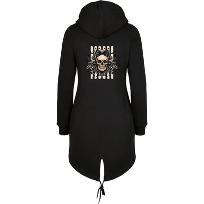 ZIP Parka - Black Ribbon Skull