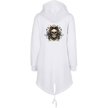 ZIP Parka - Black Ribbon Skull