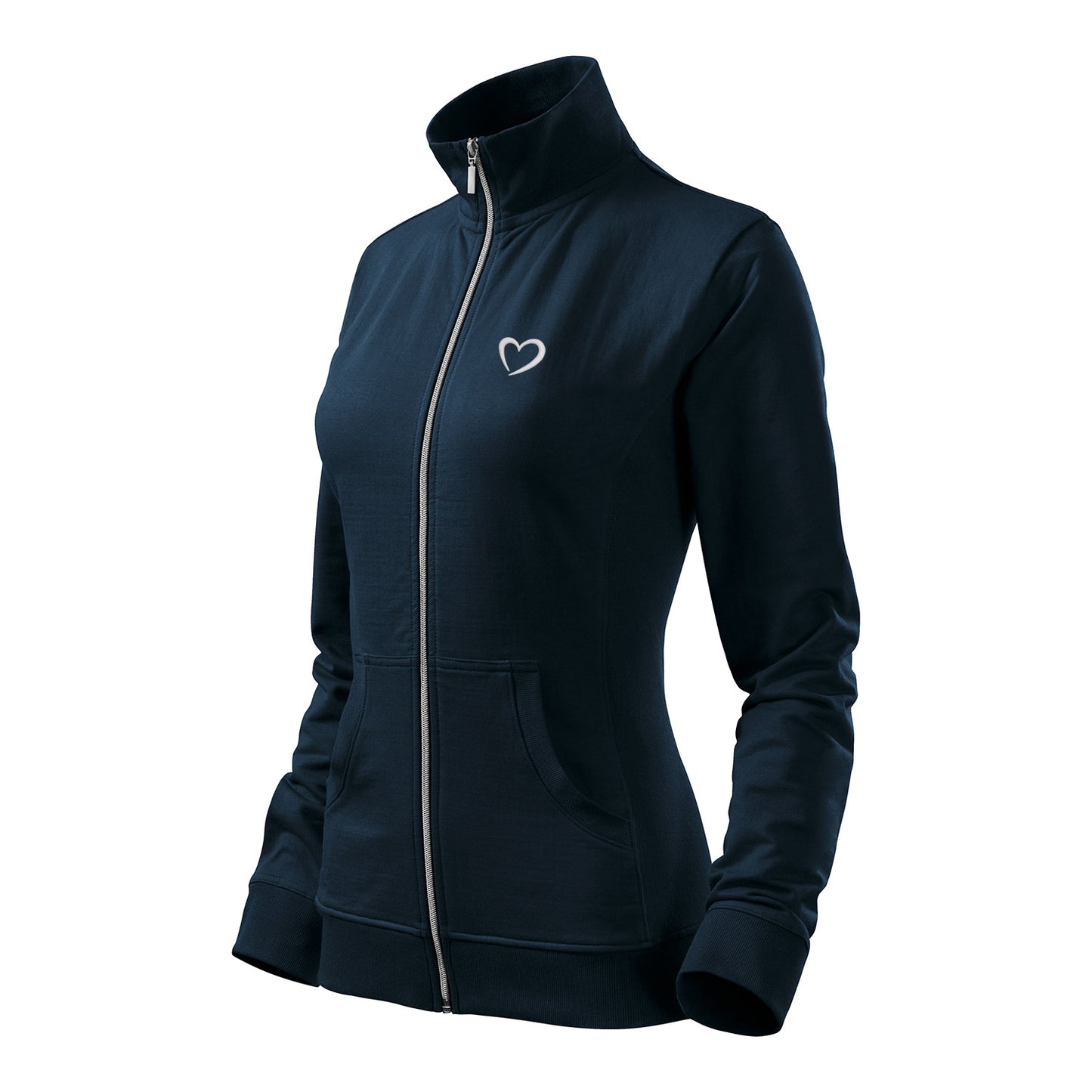 ZIP Sweatshirt - Herz Stick