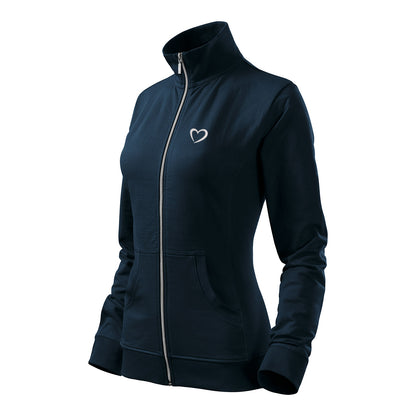 ZIP Sweatshirt - Herz Stick