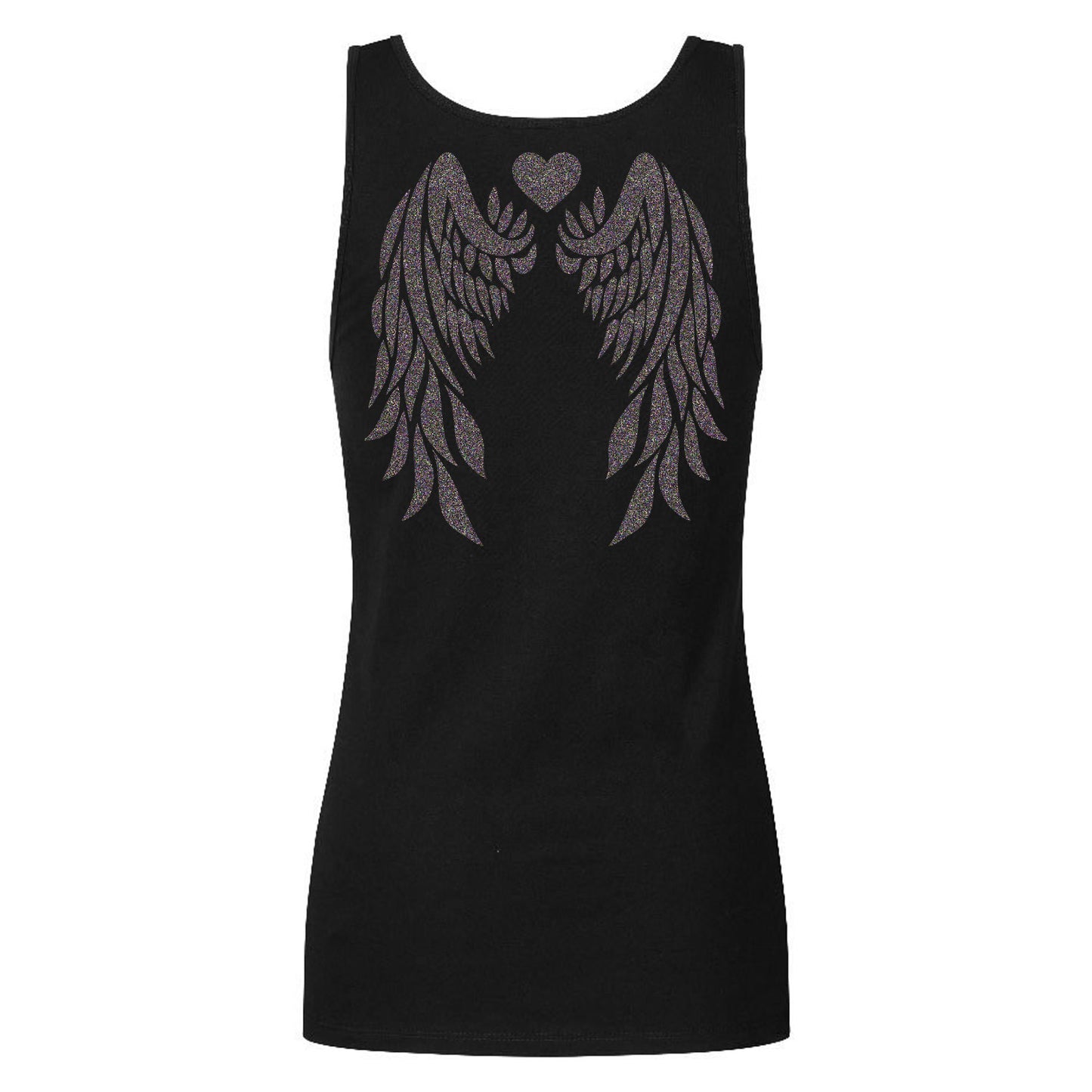 Top / Tanktop - Angelwings Glitzer