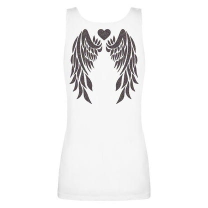 Top / Tanktop - Angelwings Glitzer
