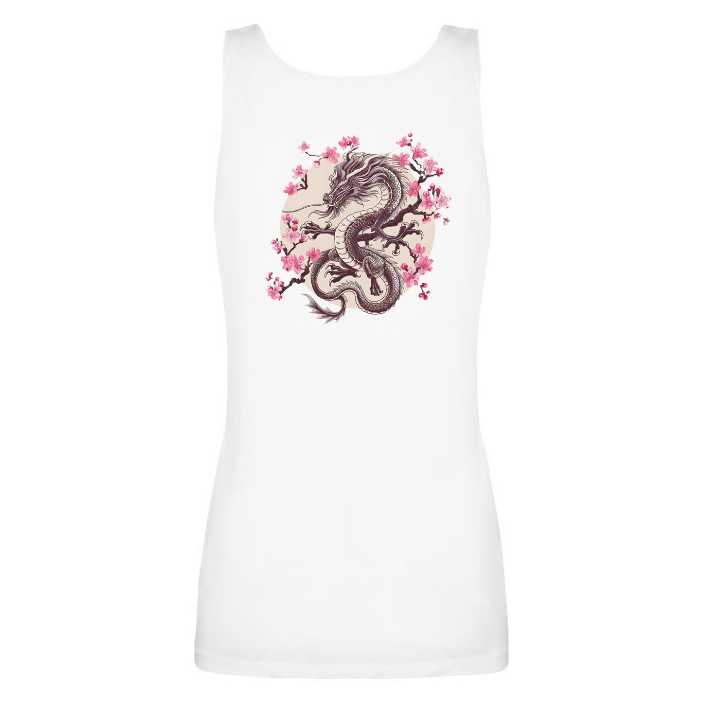 Top / Tanktop - Blossom Dragon