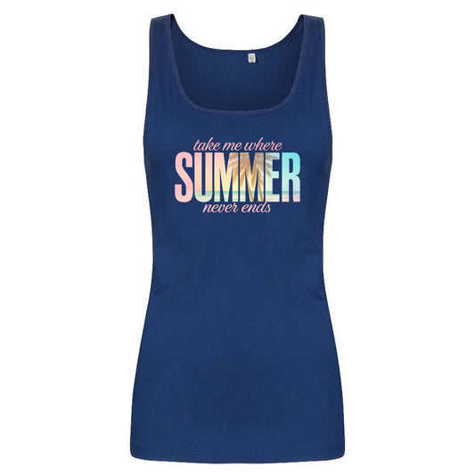 Top / Tanktop - Summer Never Ends