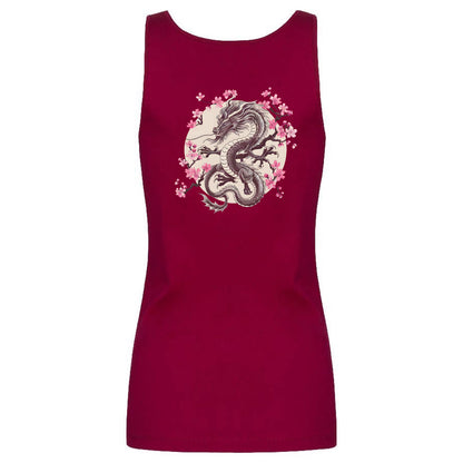 Top / Tanktop - Blossom Dragon