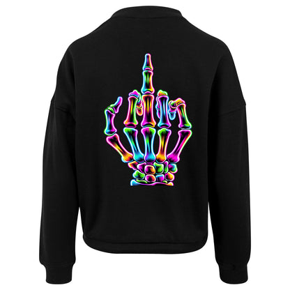 Ladies Oversized Sweatshirt - Fuck Off