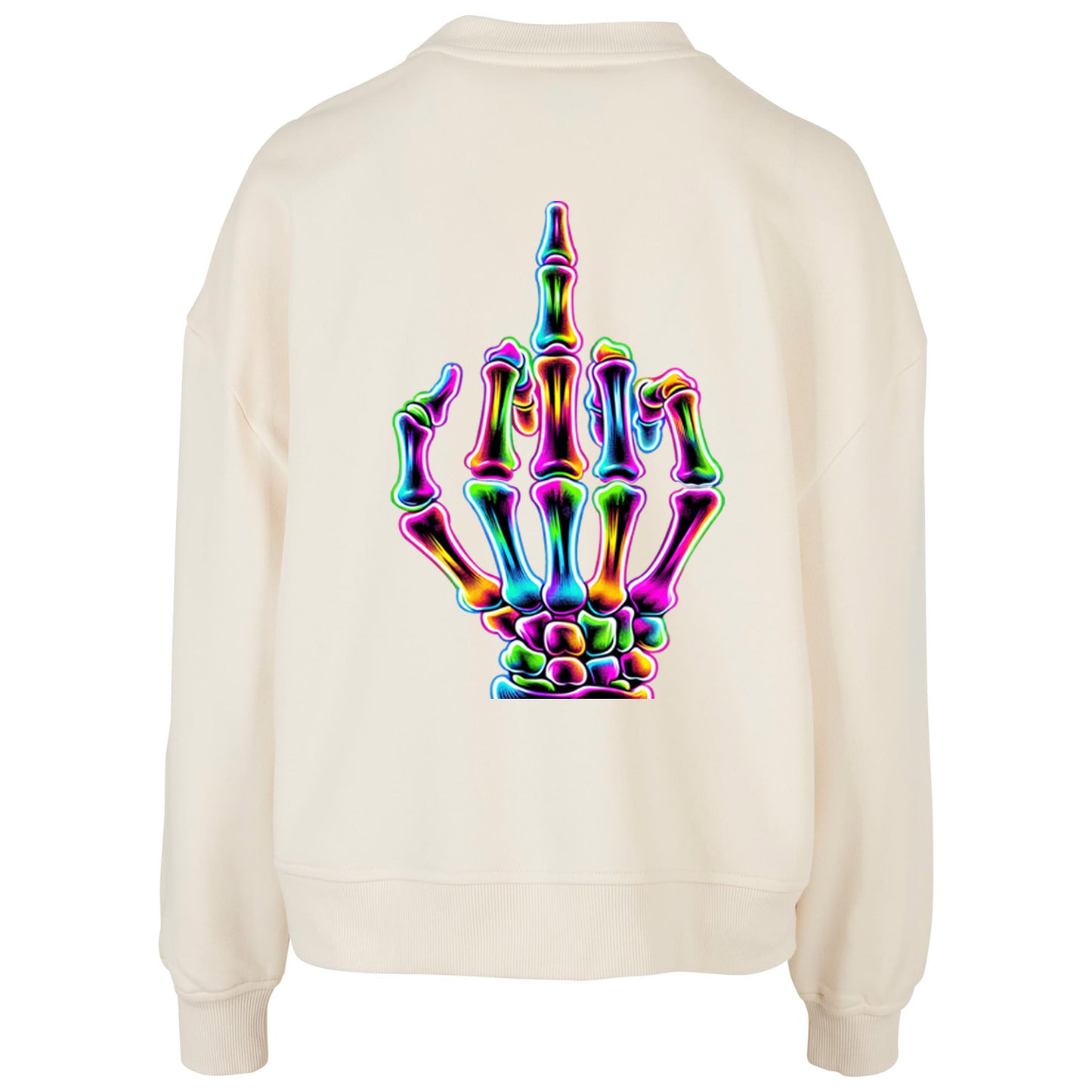 Ladies Oversized Sweatshirt - Fuck Off