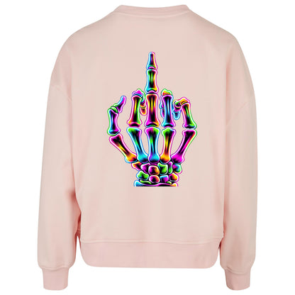 Ladies Oversized Sweatshirt - Fuck Off