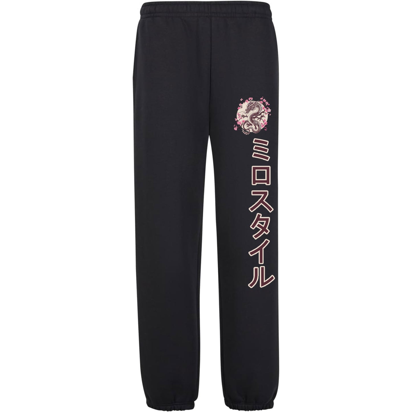 Sweatpants Jogginghose - Blossom Dragon Miro Style