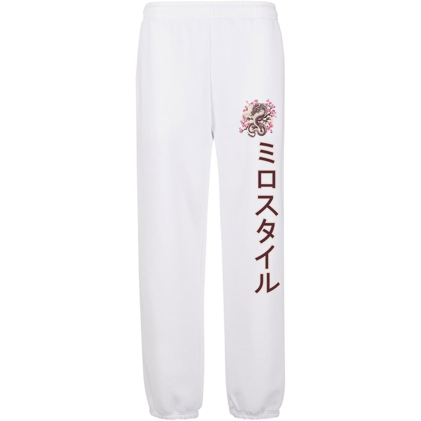 Sweatpants Jogginghose - Blossom Dragon Miro Style