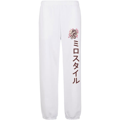 Sweatpants Jogginghose - Blossom Dragon Miro Style