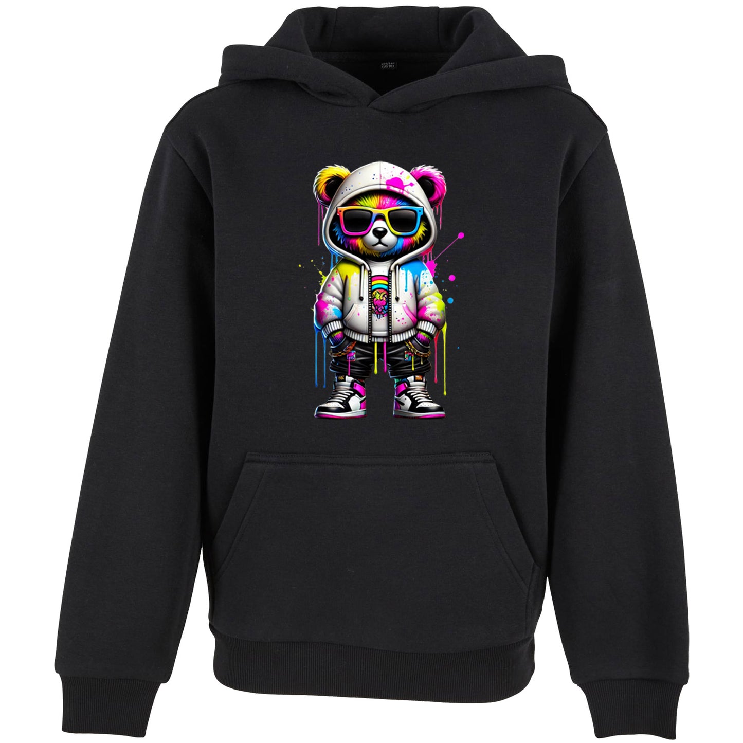 Kids Hoodie - Bear Sunglas