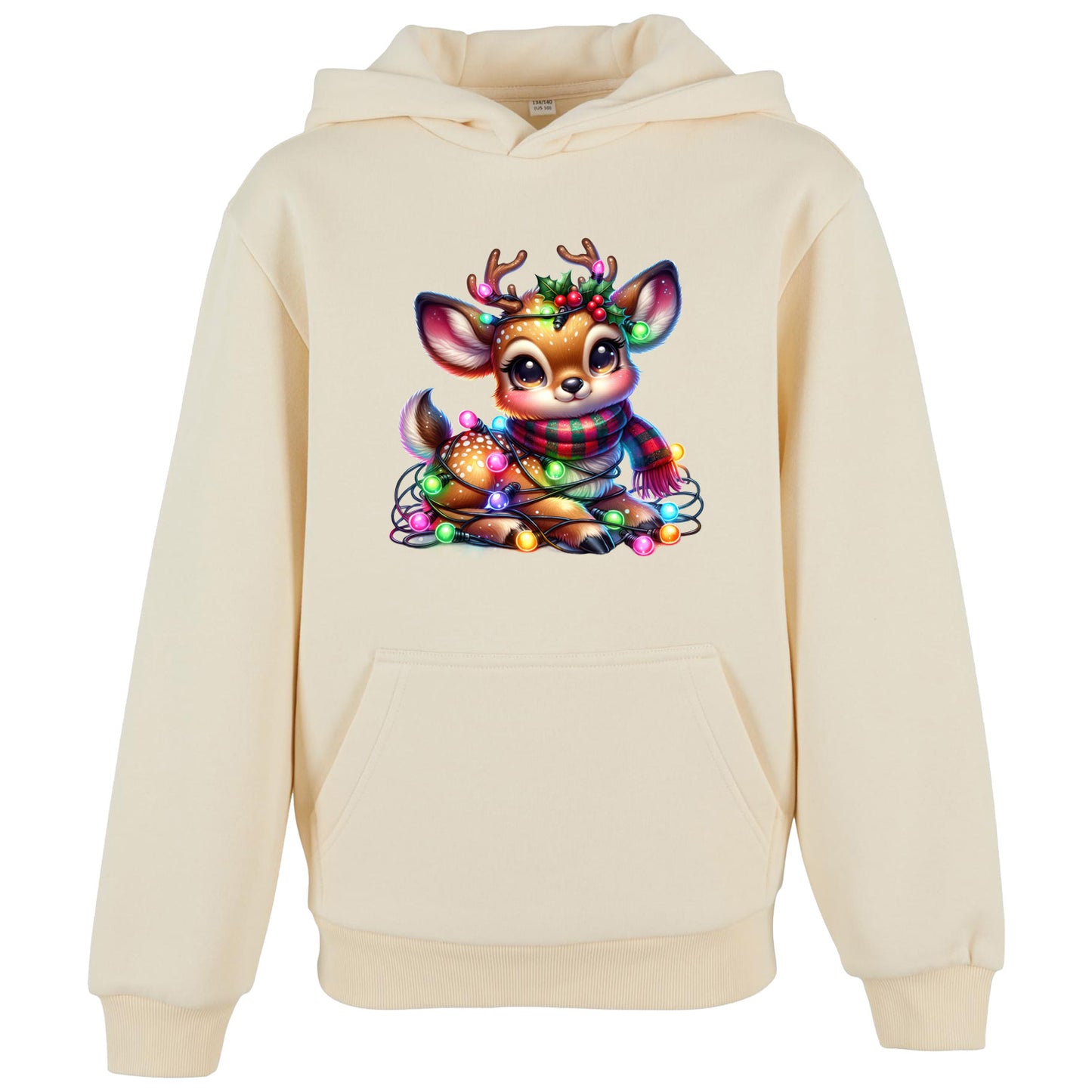 Kids Hoodie - X-Mas Rentier Lichterkette
