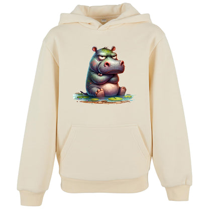 Kids Hoodie - Nilpferd