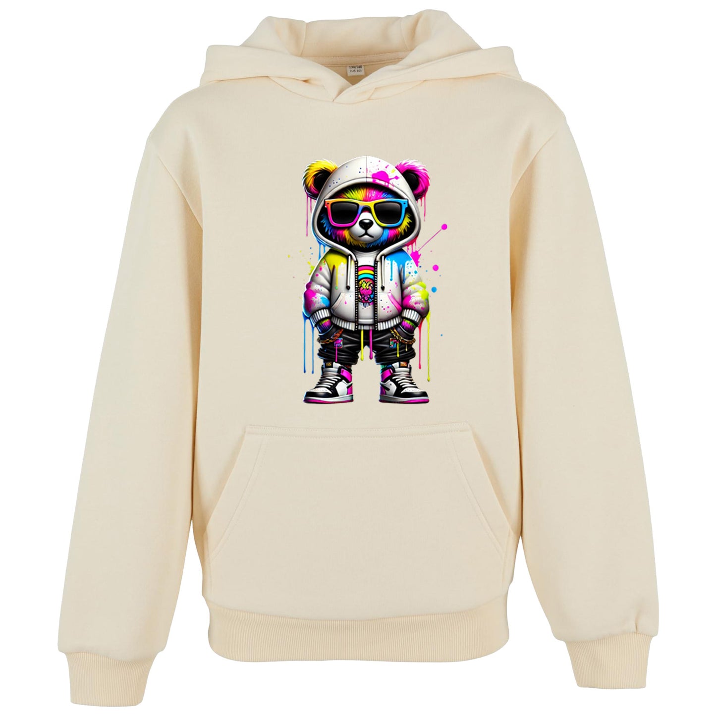 Kids Hoodie - Bear Sunglas