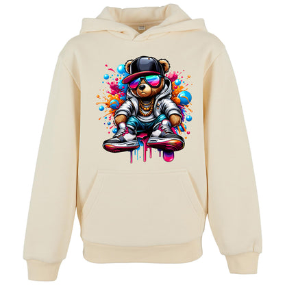 Kids Hoodie - Teddy Bear-Streat Wear
