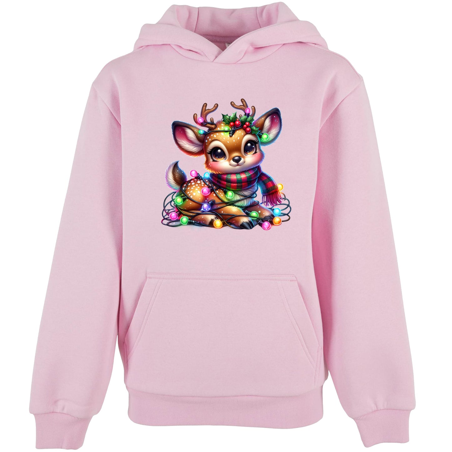 Kids Hoodie - X-Mas Rentier Lichterkette