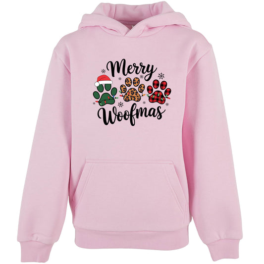 Kids Hoodie - Merry Woofmas