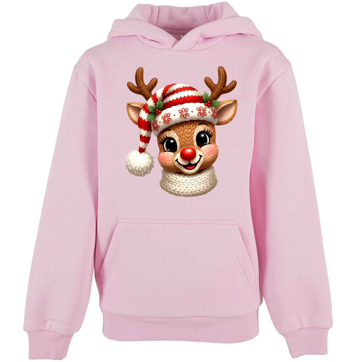 Kids Hoodie - Monatsangebot November - Rentier Stickoptik